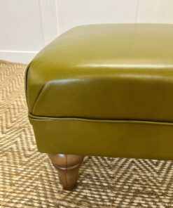 Delcor-bespoke-luxury-footstool-meticulously handcrafted in Britain-choose from over 10,000 fabrics-including velvets-leathers-vast array of patterned and plain materials-available in a broad spectrum of colours-including grey-cream-blue-purple-red-green-and more-each piece showcases timeless design and comfort